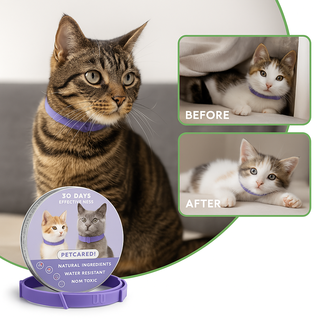 PetCare™ - Natural Pheromone Calming Collar for Cats